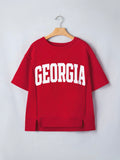 Georgia Drop Shoulder Loose Tee