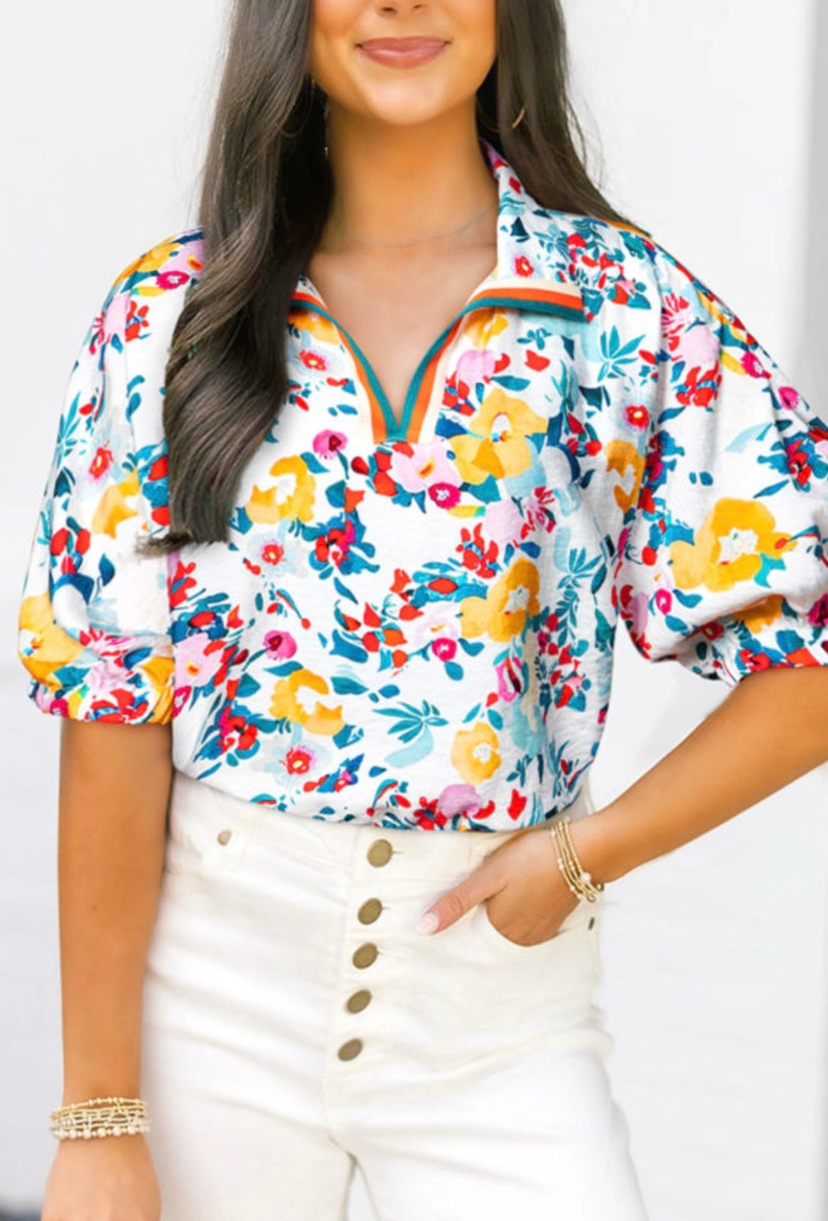 Daily Deal Floral Top
