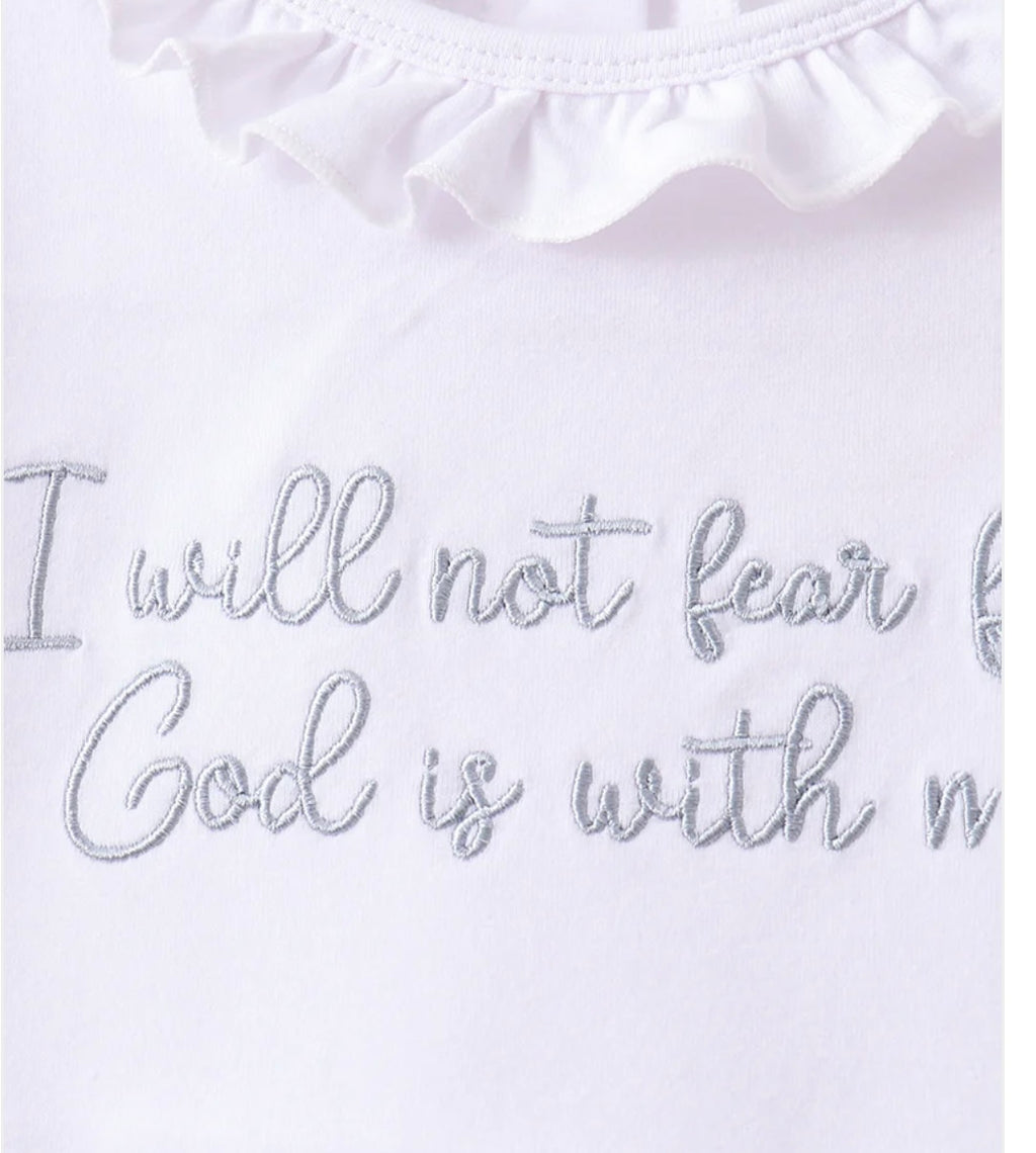 I Will Not Fear for God is With Me Skort Set