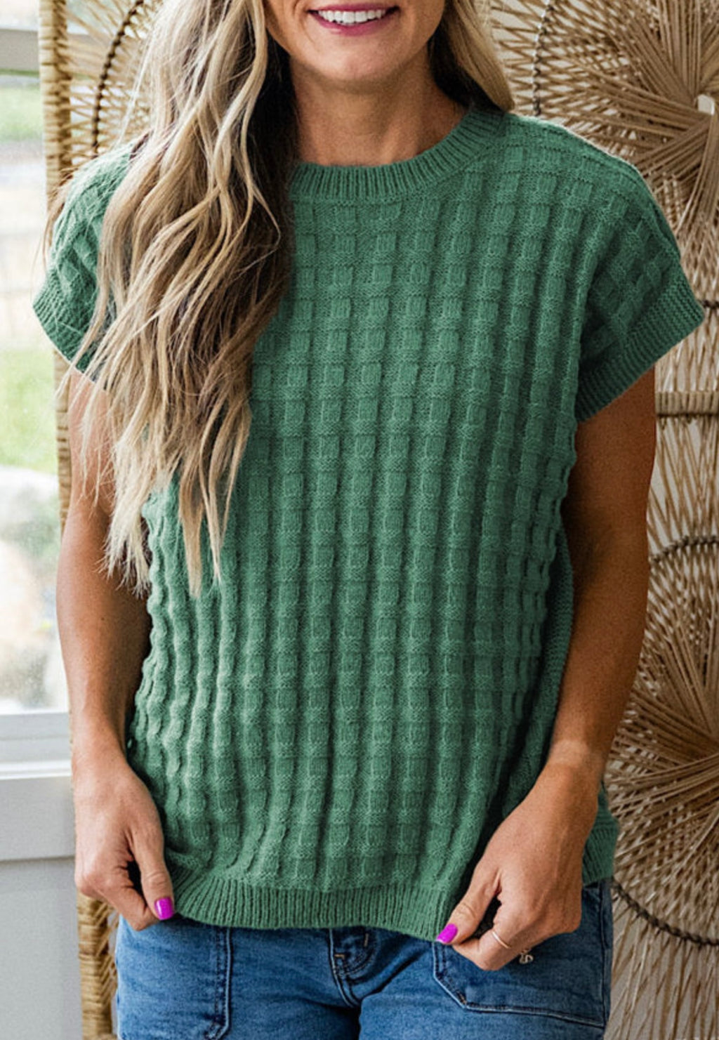 Green sweater