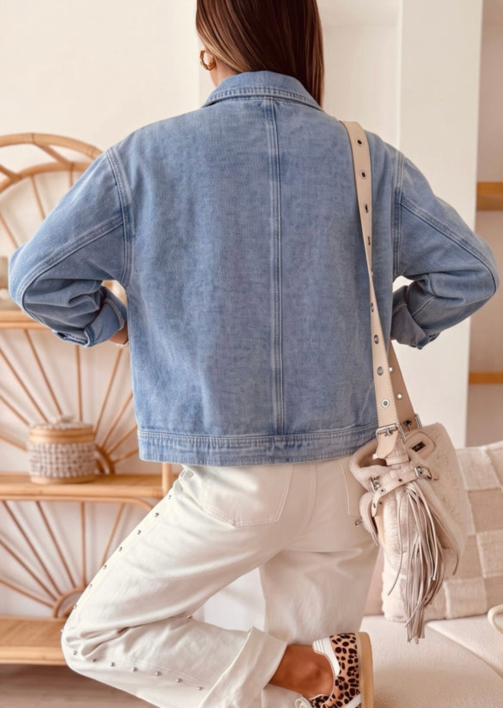 Long Sleeve Denim Jacket