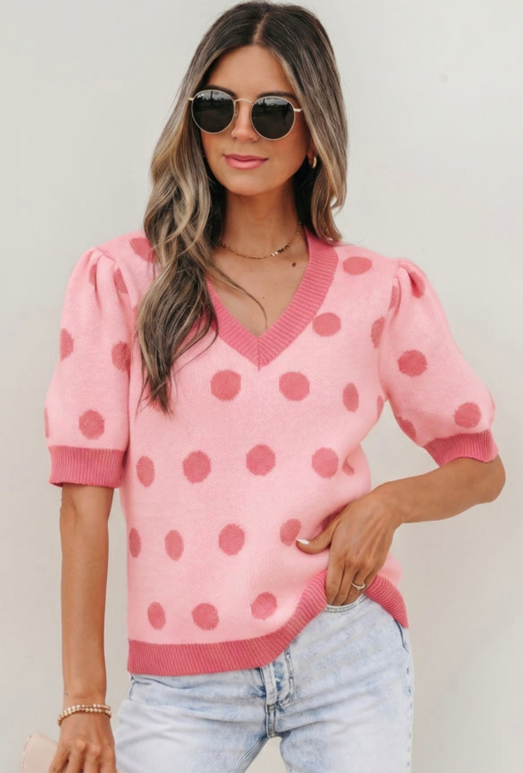 Polka Dot Sweater