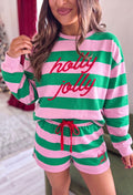Holly Jolly Stripe Sets