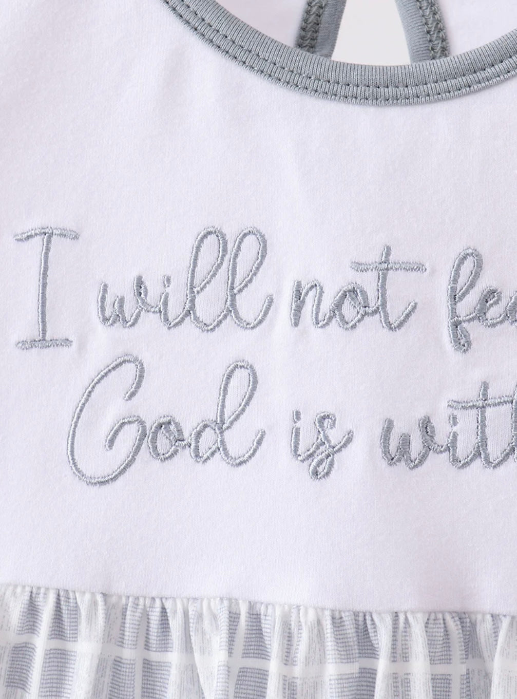I Will Not Fear for God is With Me Dress