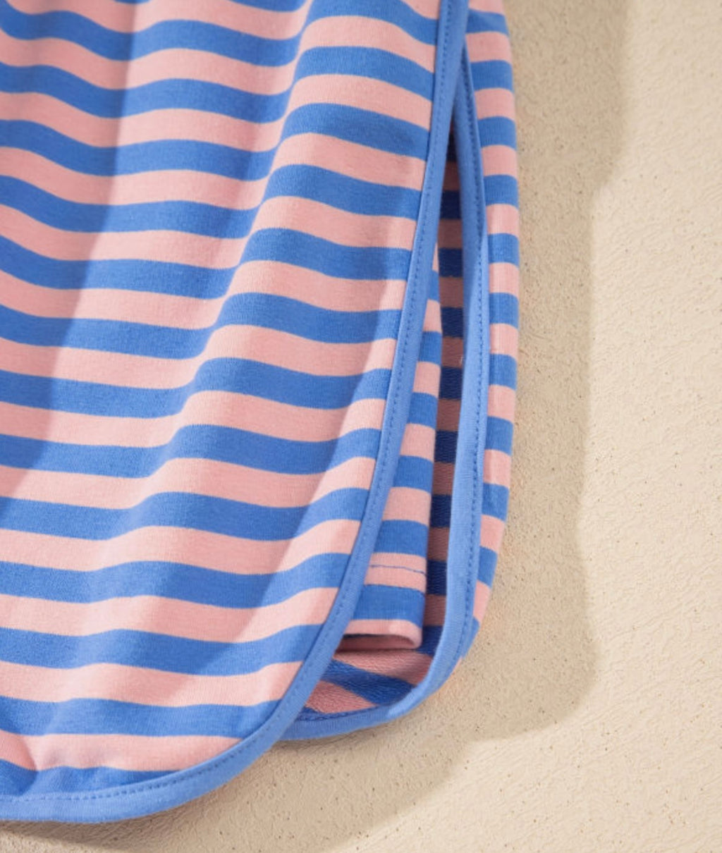 Long Sleeve Stripe Skort Set