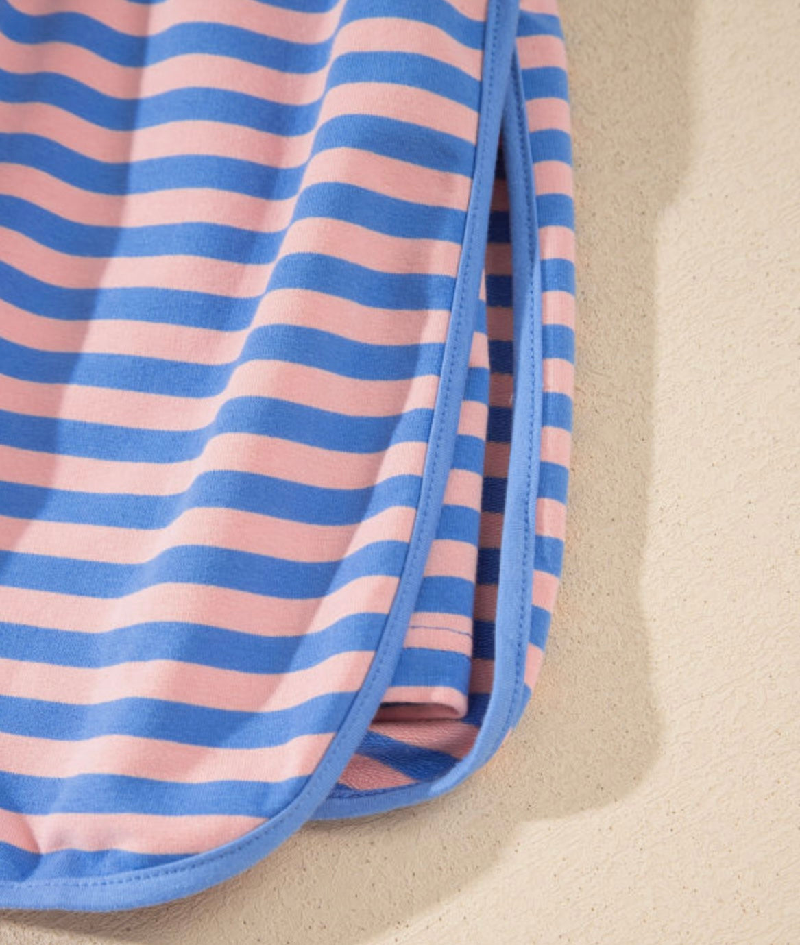 Long Sleeve Stripe Skort Set