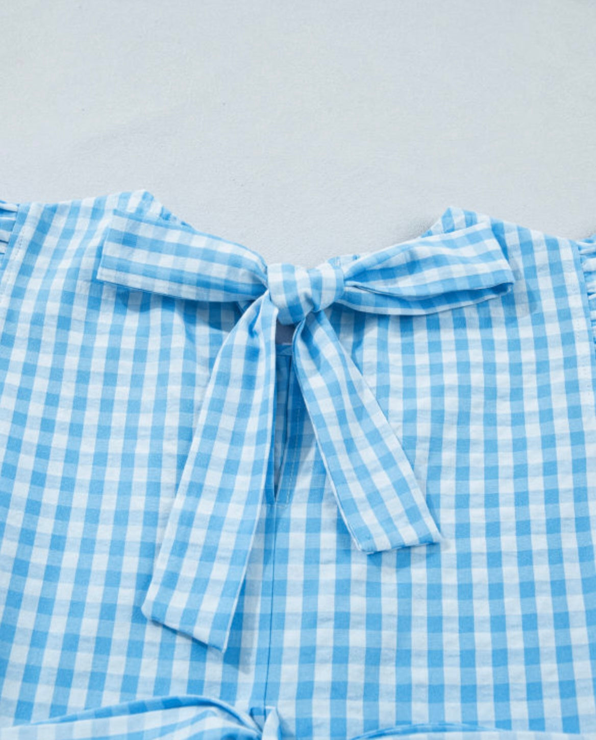 Gingham Maxi Dress