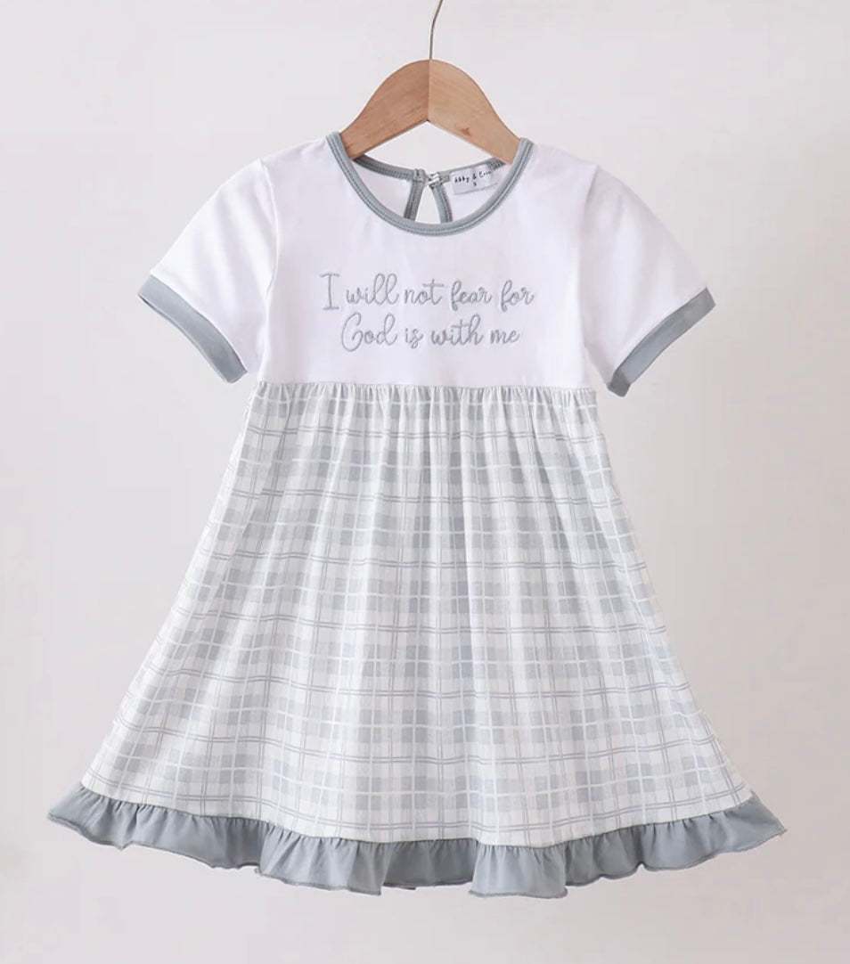I Will Not Fear for God is With Me Dress