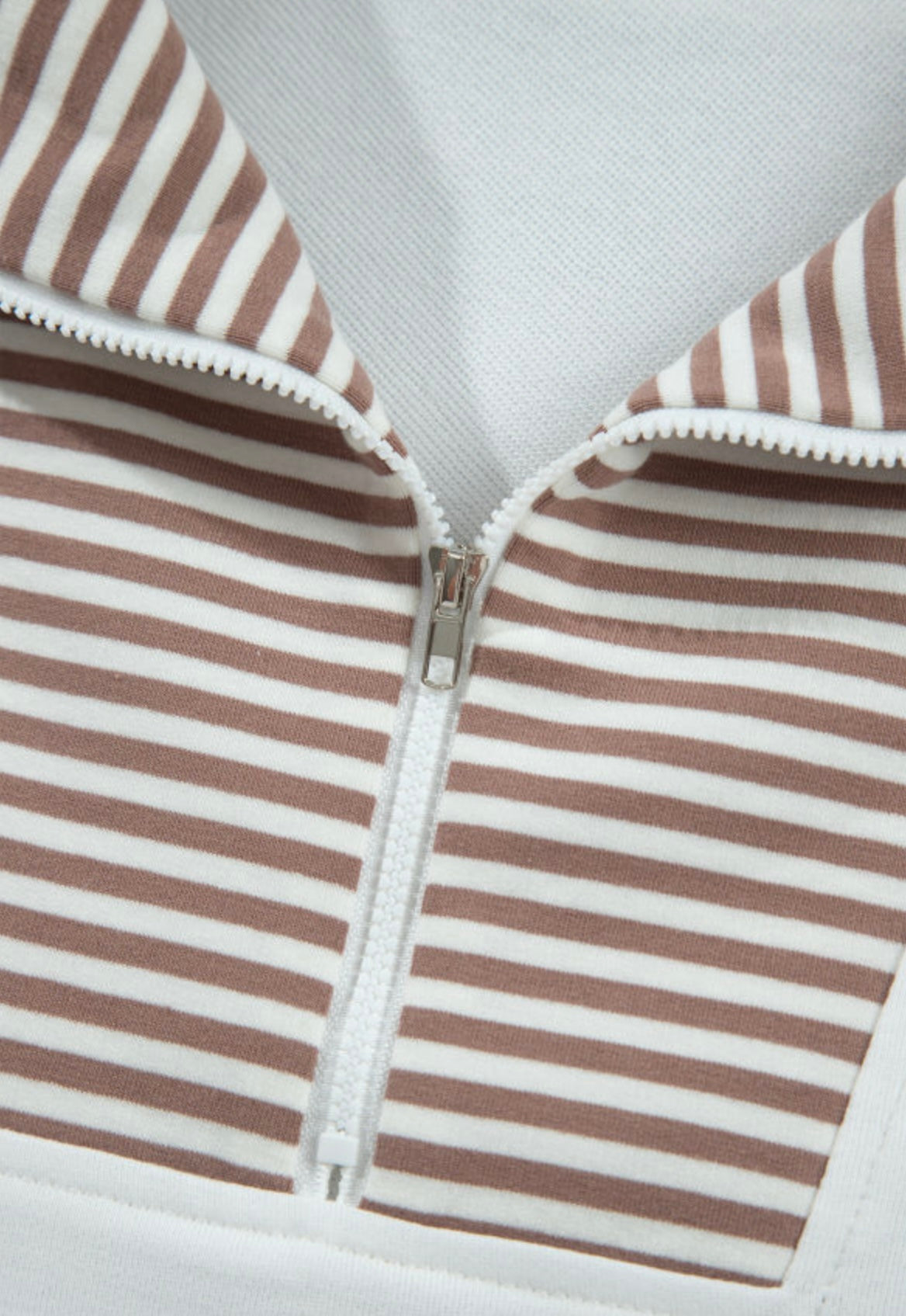 Khaki Stripe Drawstring Set
