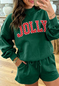 Jolly Mockneck Shorts Set
