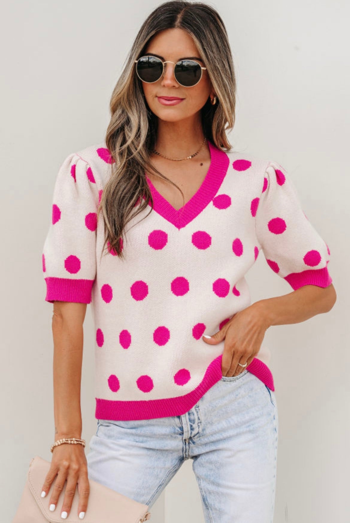 Polka Dot Sweater