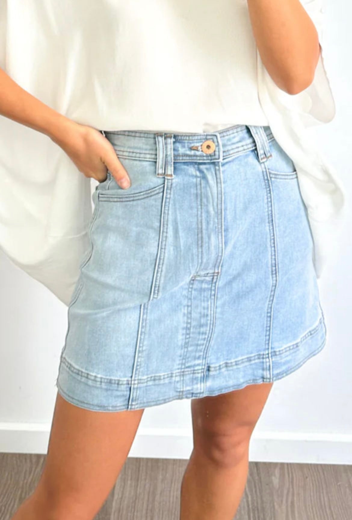Denim Skirt