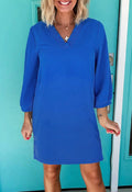 Blue Frill Dress