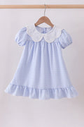 Lace Gingham Dress