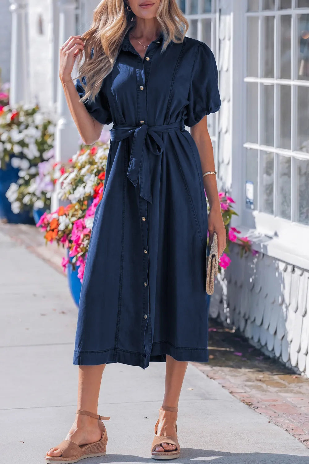 Long Denim Dress