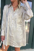 Long Sleeve Shift Dress
