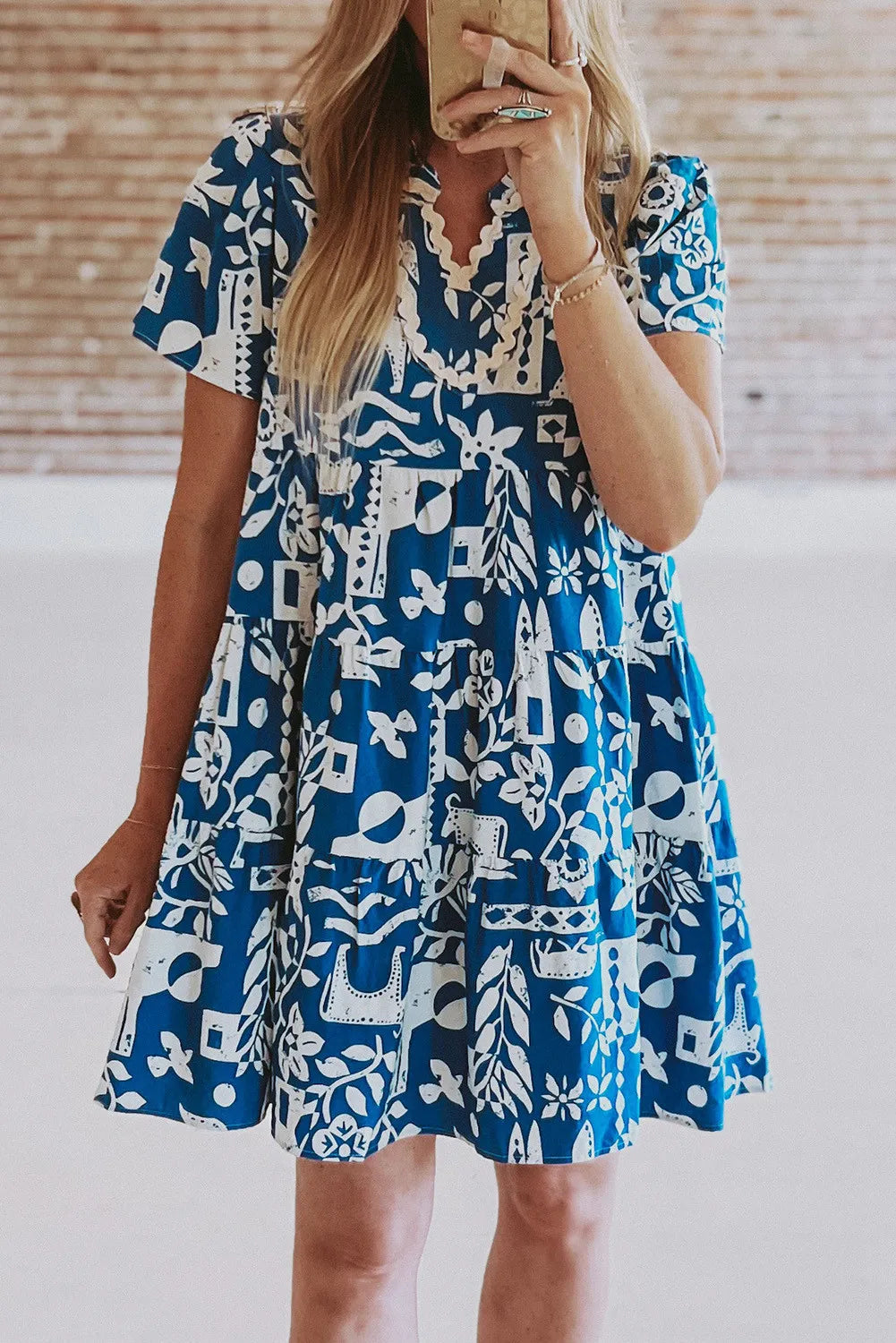 RicRac Blue Dress